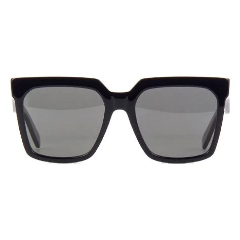 celine cl4055in 01a polarised|Celine® CL4055IN Geometric Sunglasses.